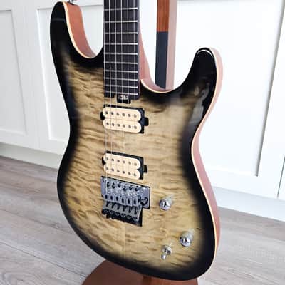 First-Run Chapman ML-1 "NORSEMAN" Hot-Rodded Super-Strat w/ DiMarzio Pickups, Floyd Rose trem, Deluxe Gig Bag & More! MIK image 5