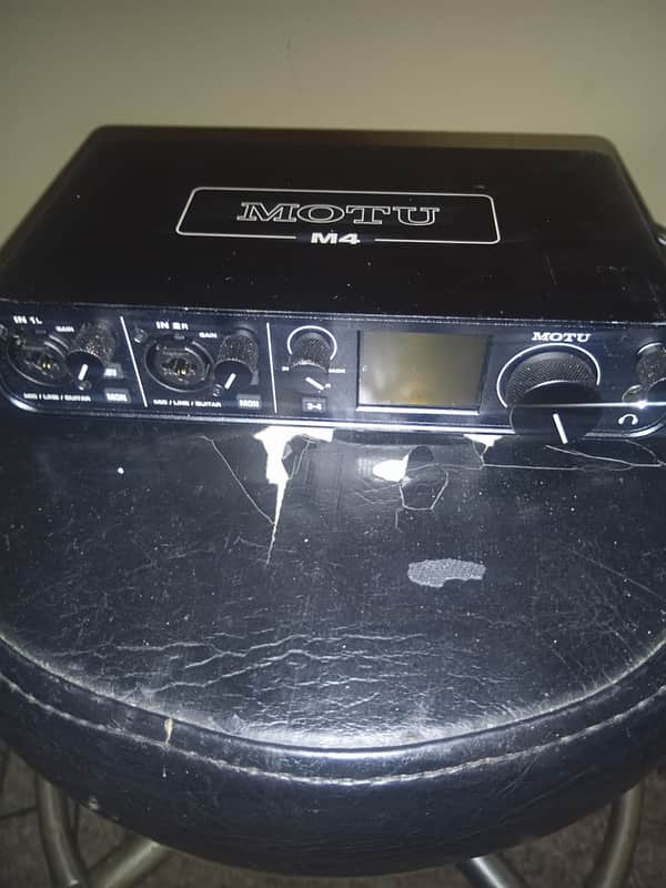 MOTU M4 USB-C Audio Interface 2019 - Present - Black image 1