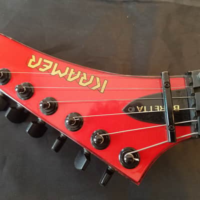 Kramer Baretta USA 1984 Candy Apple Red image 7