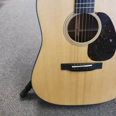 Used 2025 Martin D-18 Satin Acoustic Guitar - Natural Satin with Fishman Pickup and Martin Hardshell Case image 4