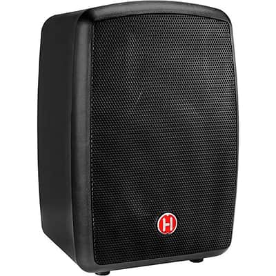 Harbinger RoadTrip 25 8" Battery-Powered Portable Speaker With Bluetooth and Microphone NEW- BLACK image 3