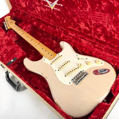 der Custom Shop Limited Edition ‘55 Stratocaster Relic – Dirty White Blonde image 1