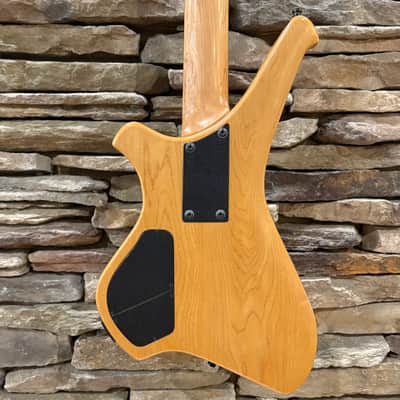 Fleishman 5-String Natural Dragon Bass *AS-IS NEEDS WORK* w/ Flight Case image 8