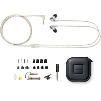 Shure SE846 Gen 2 Sound-Isolating Earphones with 64 Detachable Cable, Clear image 2