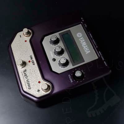 Yamaha MagicStomp UB99 Stereo Multi-Effect Pedal 1990s - Purple/Silver image 3