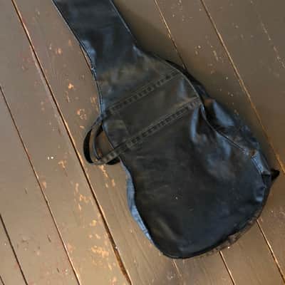 Unknown Electric (small acoustic) Gig Bag / Case 50s / 60s Black Naugahyde image 2