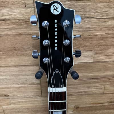 Reverend Roundhouse HH Electric Guitar- 2020's Outfield Ivy Green -7lbs 6oz w/Gator hard case image 7