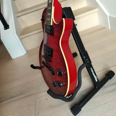 Epiphone Les Paul Classic Quilt Top 2001 - Trans Red w/ black hardware image 13