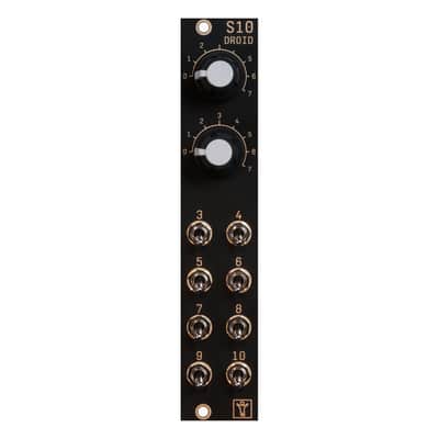 Der Mann mit der Maschine S10 Eurorack Droid Expander Module (Switches) image 1