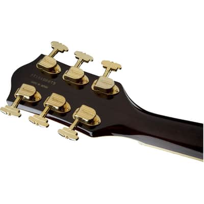 Gretsch G6122T-62 Vintage Select Edition '62 Chet Atkins Country Gentleman Hollow Body with Bigsby 6-String Right-Handed Electric Guitar (Walnut Stain) image 6