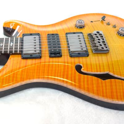 LIKE NEW Paul Reed Smith PRS 2022 Private Stock Limited Edition 1 of 85 Special Semi-Hollow 22 Citrus Glow image 20