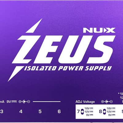 NUX Zeus 10-Port Isolated DC Power Supply image 5