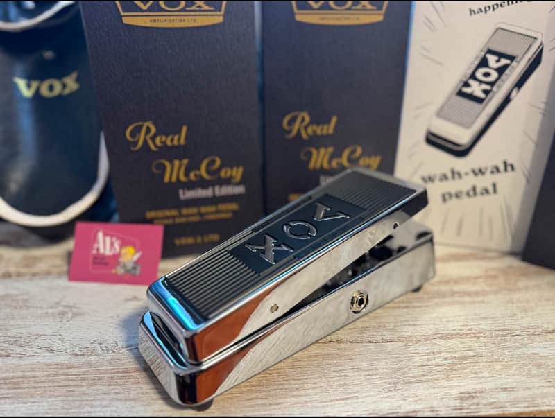 Vox VRM-1 LTD REAL MCCOY WAH PEDAL LIMITED EDITION 2024 - Silver image 1