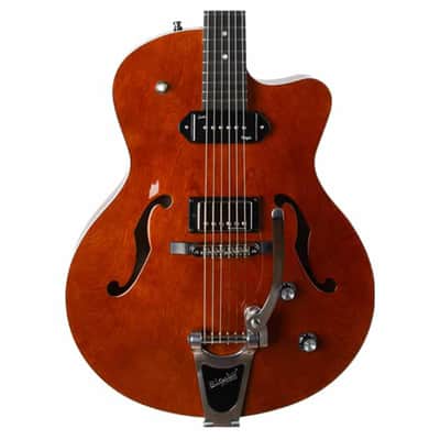 Godin 5th Avenue Uptown Custom Hollowbody Guitar - Havana Brown - Used image 1