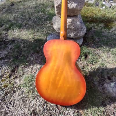 Kay Lark Junior 1930's-40's - Orange burst image 10