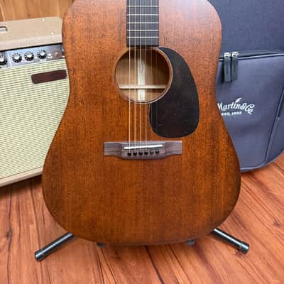 Martin D-15M Dreadnought Acoustic Guitar -All Solid Mahogany w/Deluxe Soft Bag - New! image 4