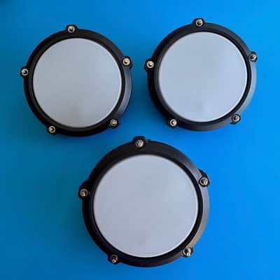 ALESIS BLAZE E-Drum OEM Part: 6" Snare Tom White Mesh Single Zone Pad [3PCS] image 1