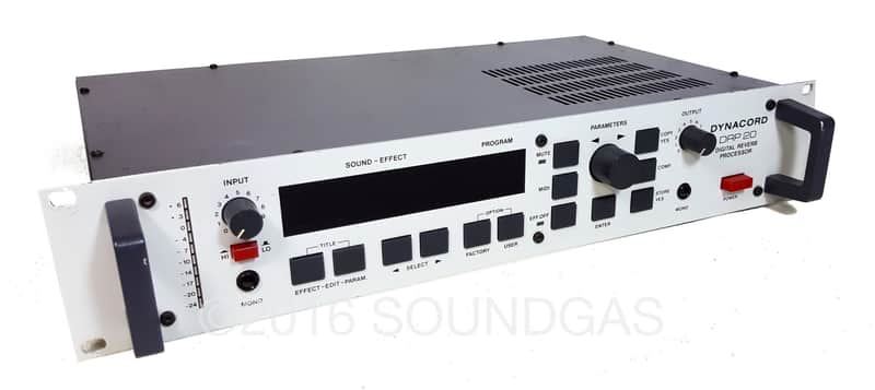 Dynacord DRP 20 Digital Reverb Processor | Reverb