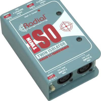 Radial TWIN ISO Passive Line-Level Isolator (Standard) image 5