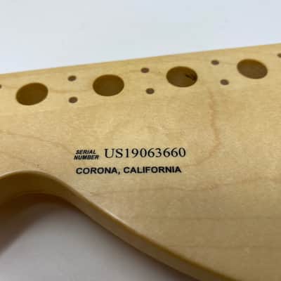 Fender USA American Performer Stratocaster Rosewood Guitar Neck MINT 22061 image 8