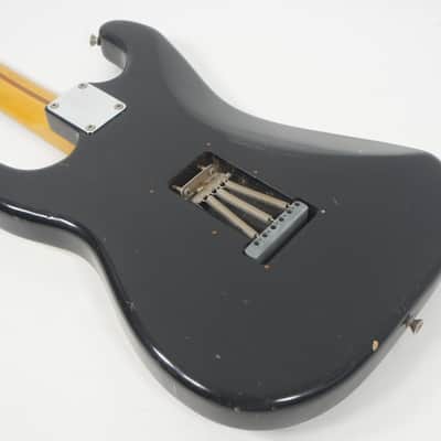 [SALE Ends Aug 25] Fender Japan ST57-70TX Stratocaster Black Texas Special O Serial 1997 MIJ Alder Body image 12