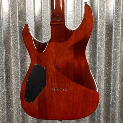 ESP LTD H-200 Flame Top Dark Brown Sunburst Guitar H200FMDBSB #2092 Used image 9