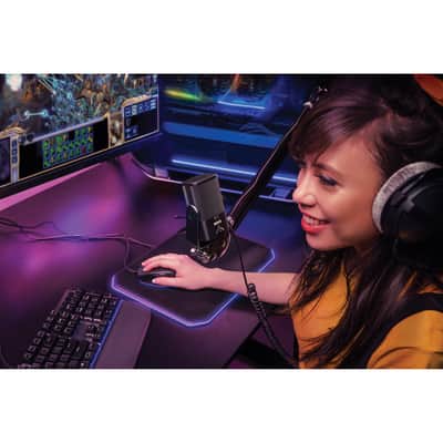 Rode NT-USB Mini USB Condenser Microphone with Rode SC27 Orange USB-C to USB-C Cable and StreamEye Adjustable Boom Arm image 7