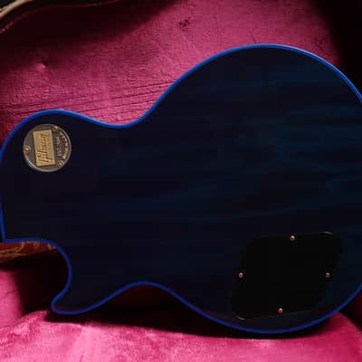 Gibson Custom Shop Les Paul Custom 2016 - Figured Blue Widow image 17