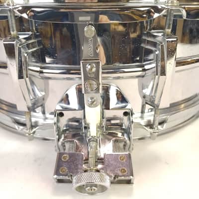 Ludwig 5x14" Super-Sensitive #410 Snare Drum 70s Blue/Olive #1034418 USA Vintage image 8