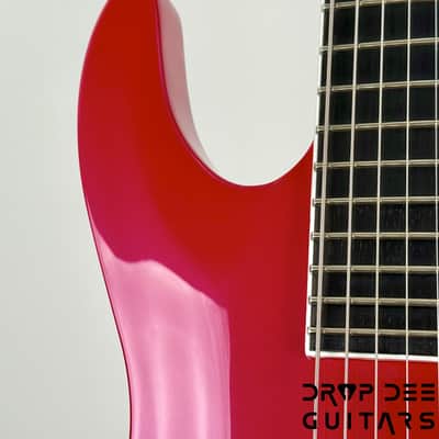 ESP LTD Stephen Carpenter SC-607B Baritone 7-String Electric Guitar w/ Case - Magenta Metallic image 5
