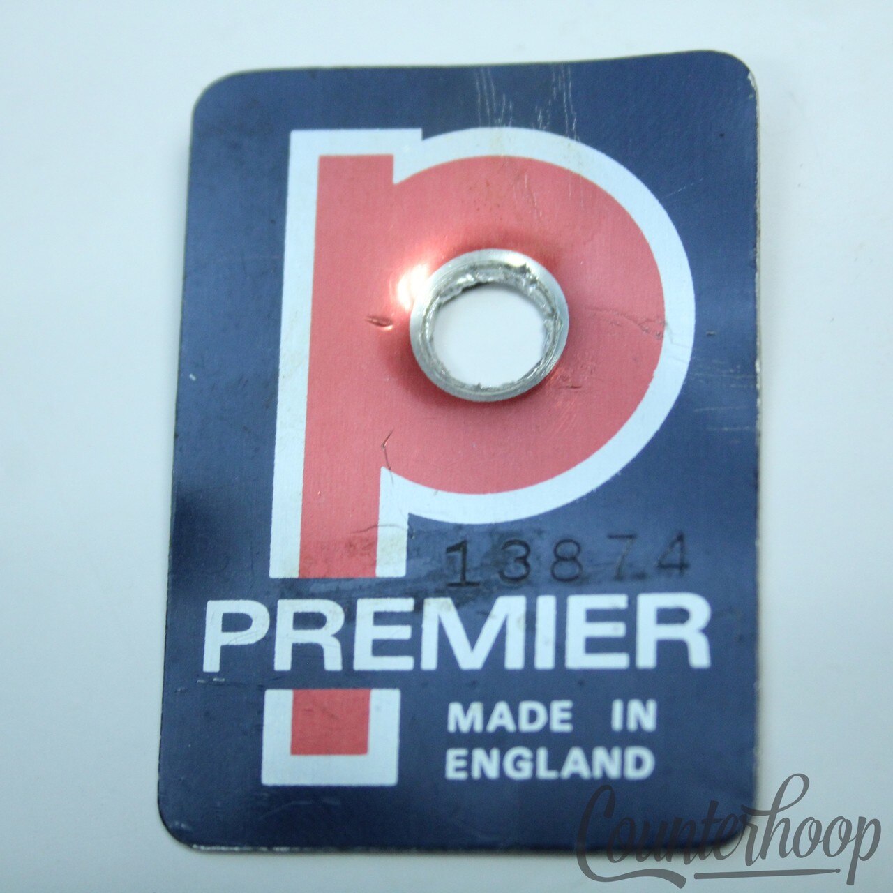 Premier Elite Badge Snare/Tom/Bass Made In England Serial Number UK Vintage 70s — main photograph