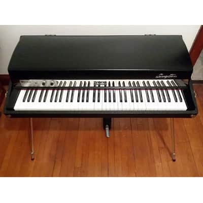 Rhodes Mark I Stage 73-Key Electric Piano 1979 - Black [Los Angeles Pick-up] image 3