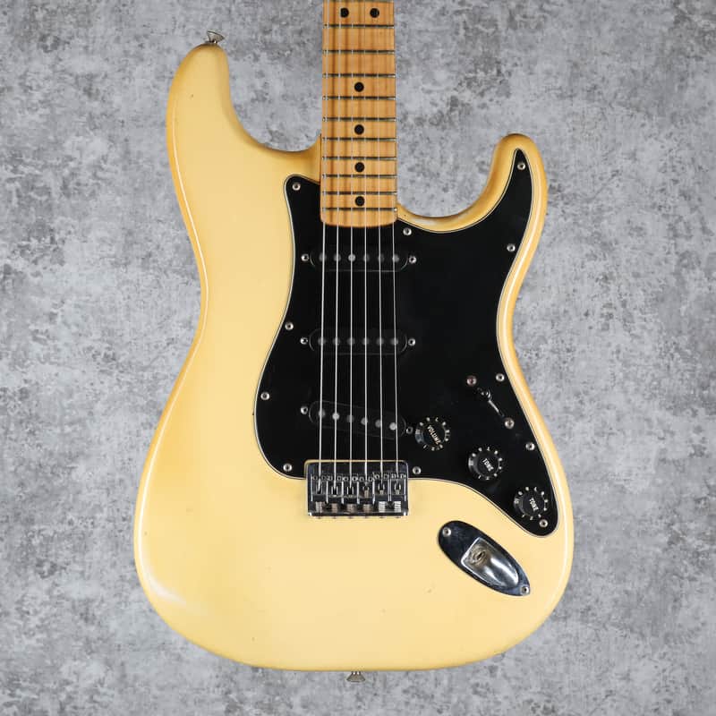 Fender Stratocaster Hardtail Olympic White 1979 image 1