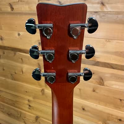 Yamaha FG-TA TransAcoustic Dreadnought Acoustic Electric Guitar USED - Vintage Tint image 6