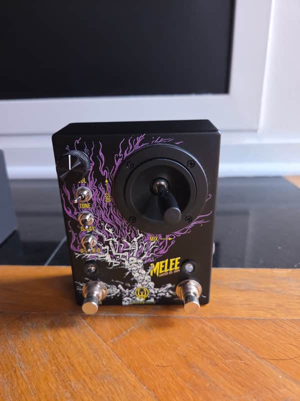 Walrus Audio Melee Wall of Noise Limited Edition - Halloween 2024 - Black image 1