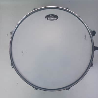 Ludwig Steel Rocker 8Lug Snare Drum 80s 5x14"Vintage Chrome Black/White #A404231 image 9