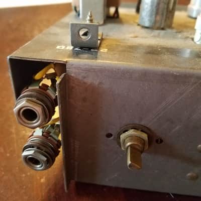 Roberts Small stereo tube amp project chassis 12AX7 6BM8 1640 1960s image 6