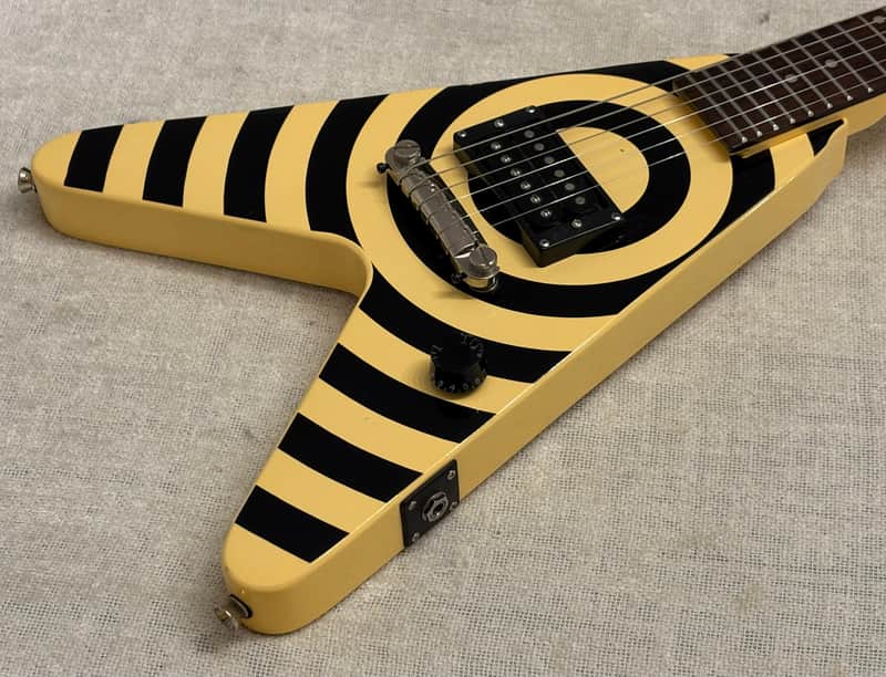 Zakk Wylde Epiphone VEE-WEE Mini Flying V Electric Guitar+