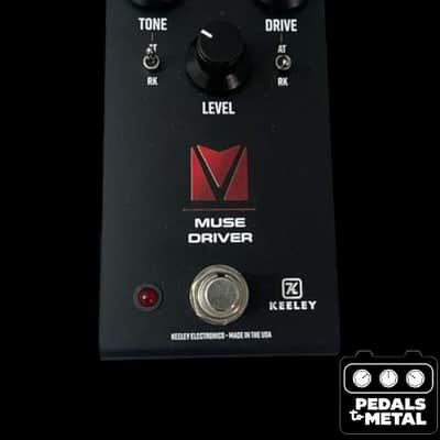 Keeley Muse Driver Andy Timmons Signature Overdrive 2024 - Black / Red - X18348 image 2