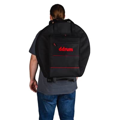 DDRUM deluxe cymbal bag with telescoping handle and wheels NEW DD CYMBAG BD image 1