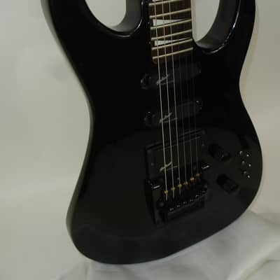 Hohner ST Scorpion Electric Guitar, Black image 2