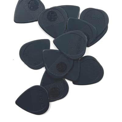 Fred Kelly Picks  Flat Picks 12 Pack  Nylon  Medium .66mm