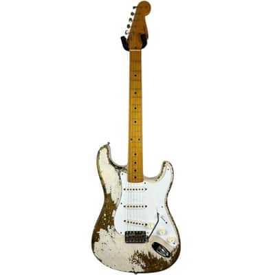Fender MJT 50s Reissue Stratocaster - Vintage White - Heavy Relic image 3