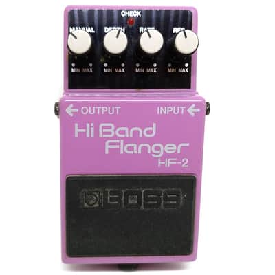 Boss BF-2 Flanger 1984-1990 (Green Label) Made In Japan | Reverb