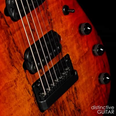 Ernie Ball Music Man John Petrucci BFR #62 JP15 7 String Blood Orange Burst Spalt Maple Top image 14