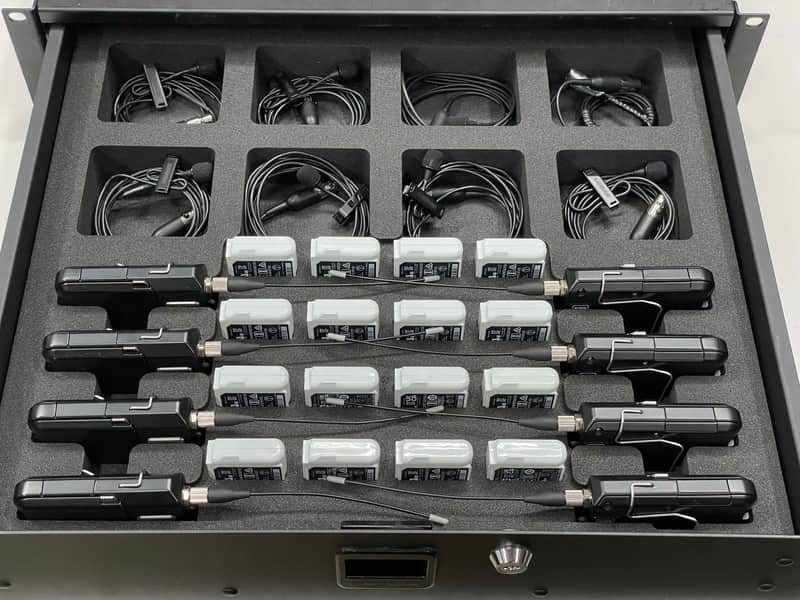Custom Foam Insert for Rack Drawer fits Shure Axient Digital ADX1 Wireless Bodypack SB910 Battery image 1