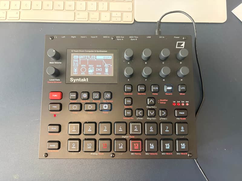 Elektron Syntakt 12 Track Drum Computer & Synthesizer
