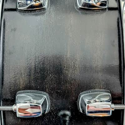 UPGRADED ddrum Dominion Birch Snare Drum 14" x 6.5" Black Ebony Stain 10 Lug image 9