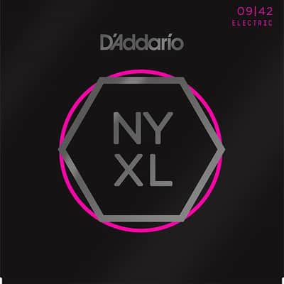 D'Addario Guitar Strings  NYXL 0942  Electric  Light Gauge 09-42 image 1