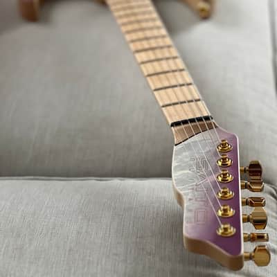 Saito S-624 SSH with Hard Maple and Gold Hardware in Kunzite 232421 image 7